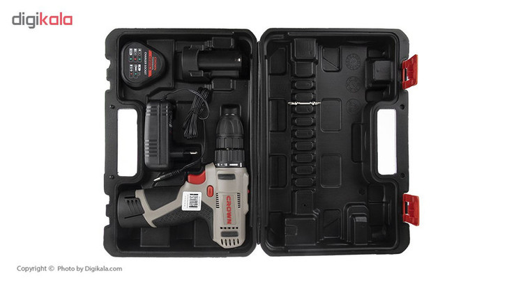 دریل پیچ گوشتی شارژی کرون مدل CT21053LH BMC
