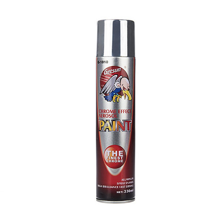 اسپری رنگ کروم براق گتسان مدل G-1010 حجم 330 میلی لیتر