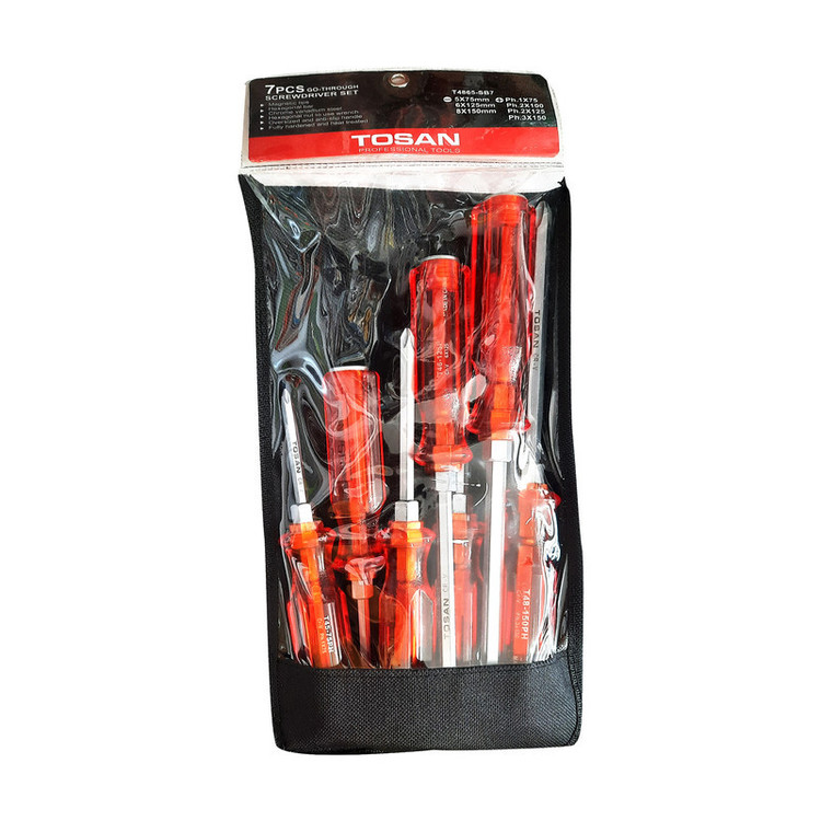 پیچ گوشتی توسن مدل T4865-SB7 مجموعه 7 عددی