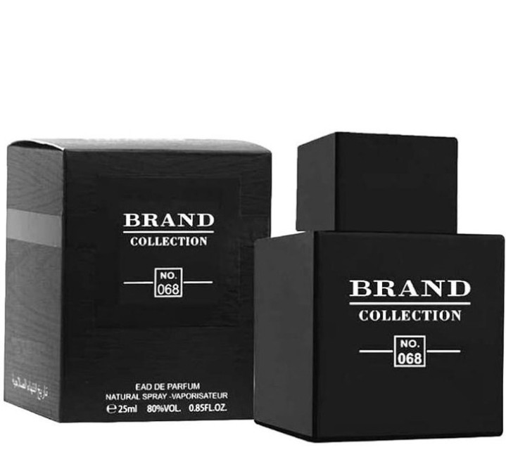 عطر ادوپرفیوم مردانه برند کالکشن مدل 068 رایحه تلخ حجم ۲۵ میل