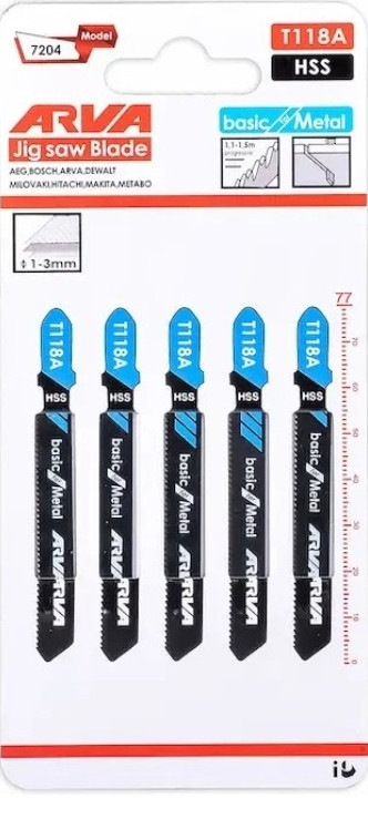 تیغ اره عمودبر آهن T118A آروا مدل ۷۲۰۴