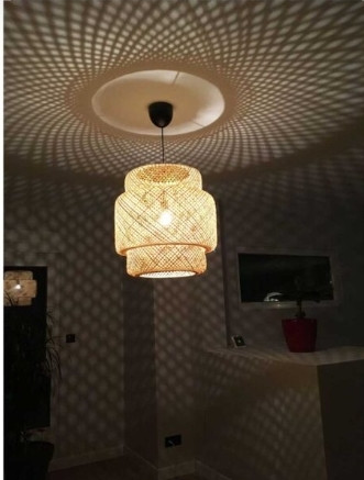 لوستر بامبو طرح ایکیا