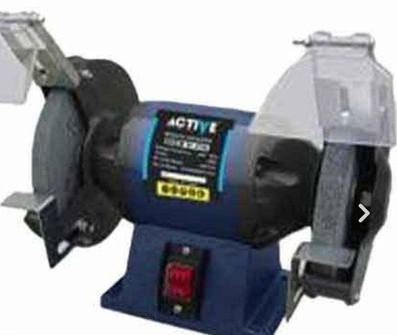 سنگ رومیزی اکتیو دو طرفه 37200 بدون صفحه سنگ 200mm با گارانتی شرکتی