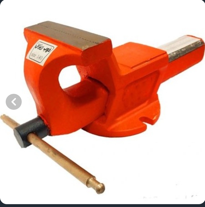 گیره رومیزی ذوب ریزان نارنجی آمل سایز مختلف